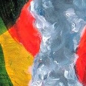 ohne titel, acryl auf btten, 2021, 75x55 cm, copyright axel hptner + vg bildkunst